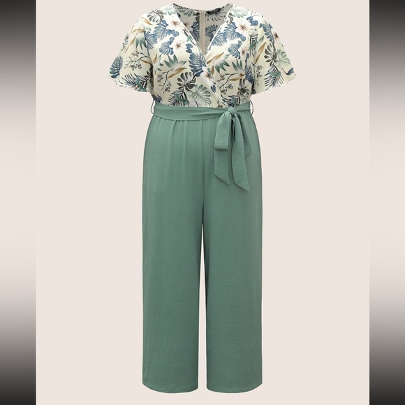 Bloomchic green jumpsuit - Picture 8 of 9